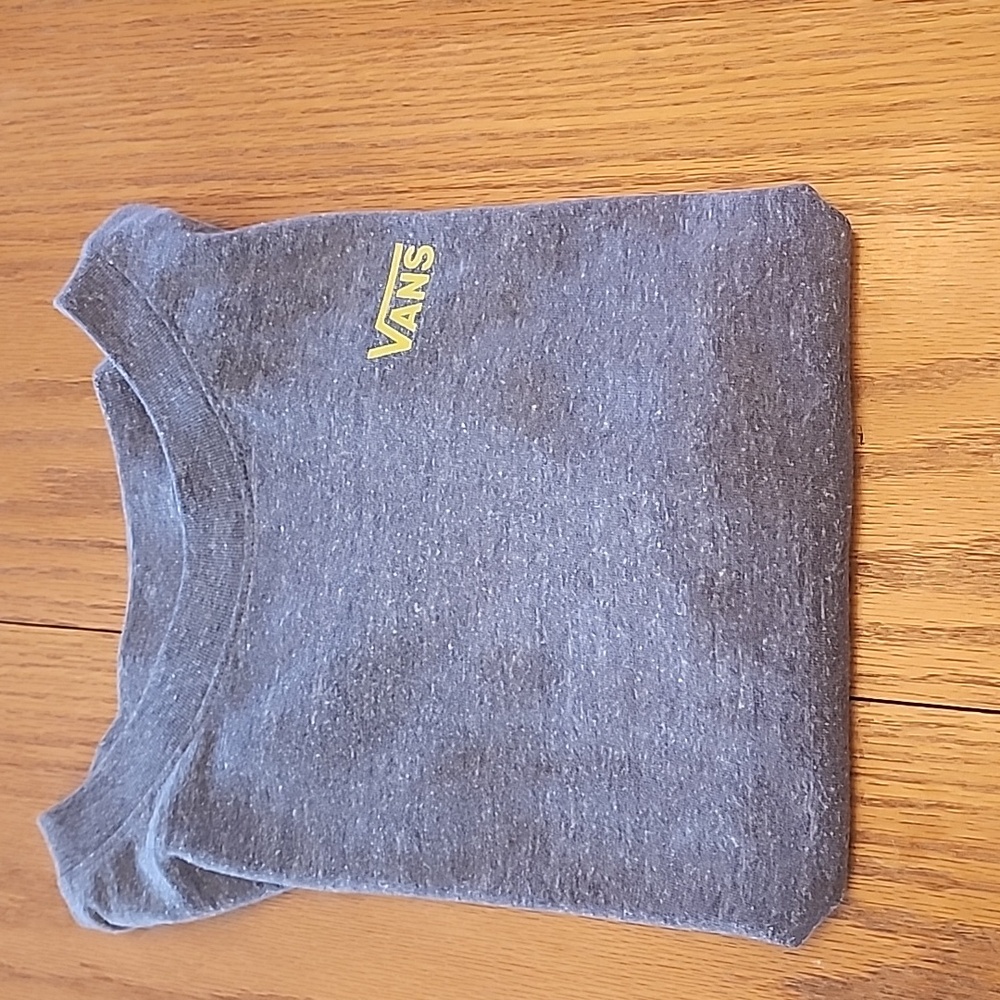 Vans Gray Womens T-Shirt - Picture 10 of 10